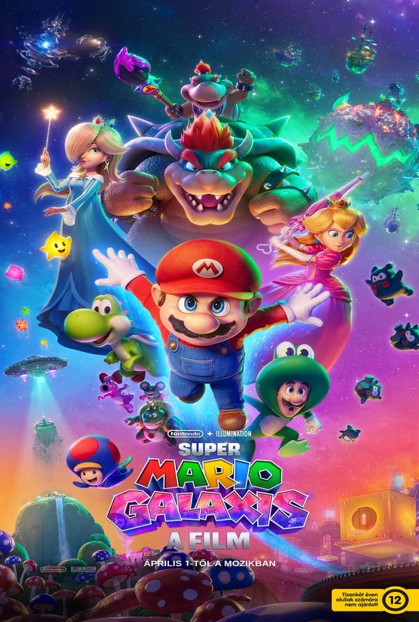Super Mario Galaxis: A film borítókép