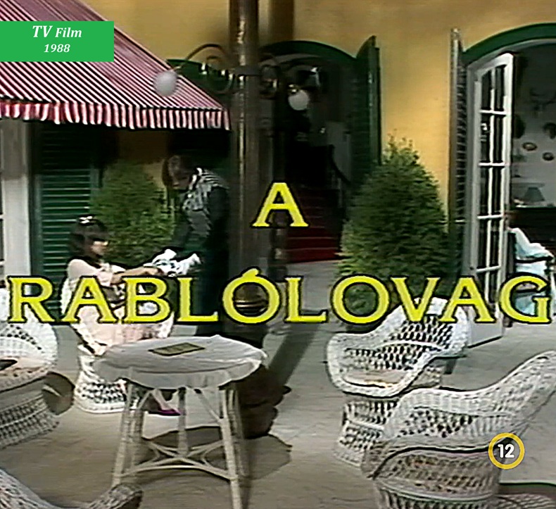 A rablólovag borítókép