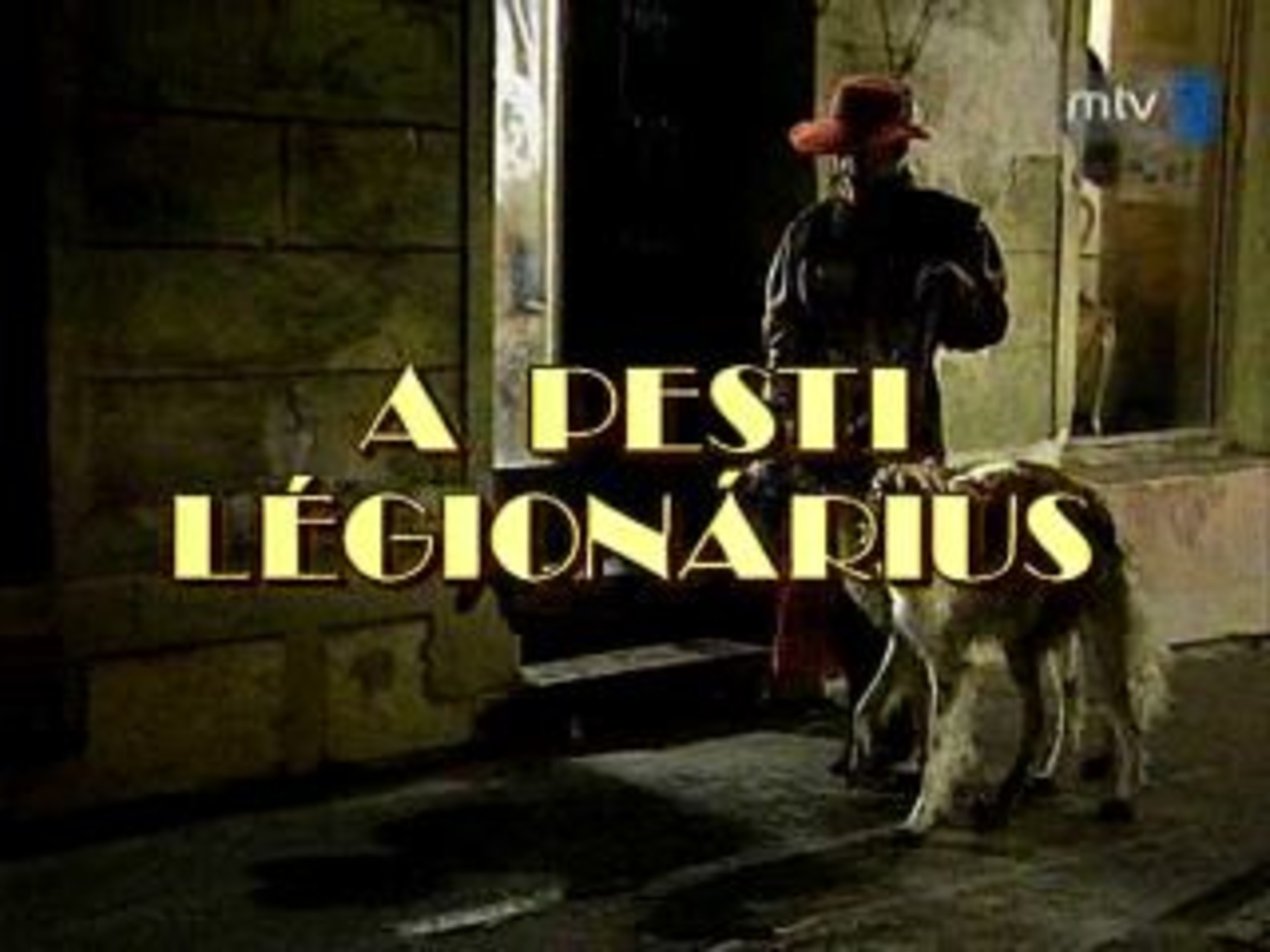 A pesti légionárius borítókép